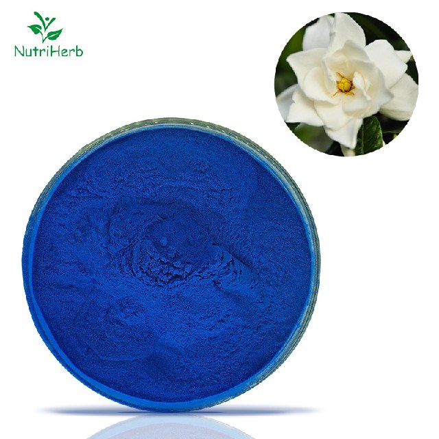Natural Gardenia Extract Gardenia Blue for Food Colorants 