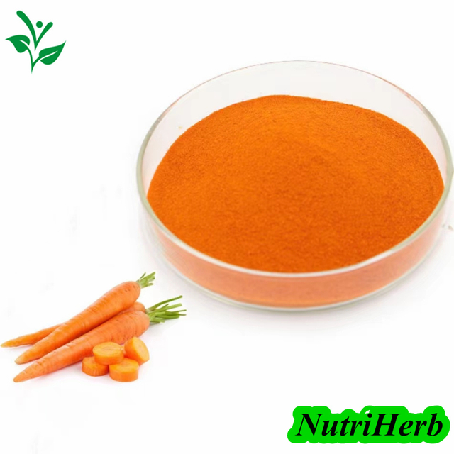 Natural Carrot Extract Beta Carotene Powder
